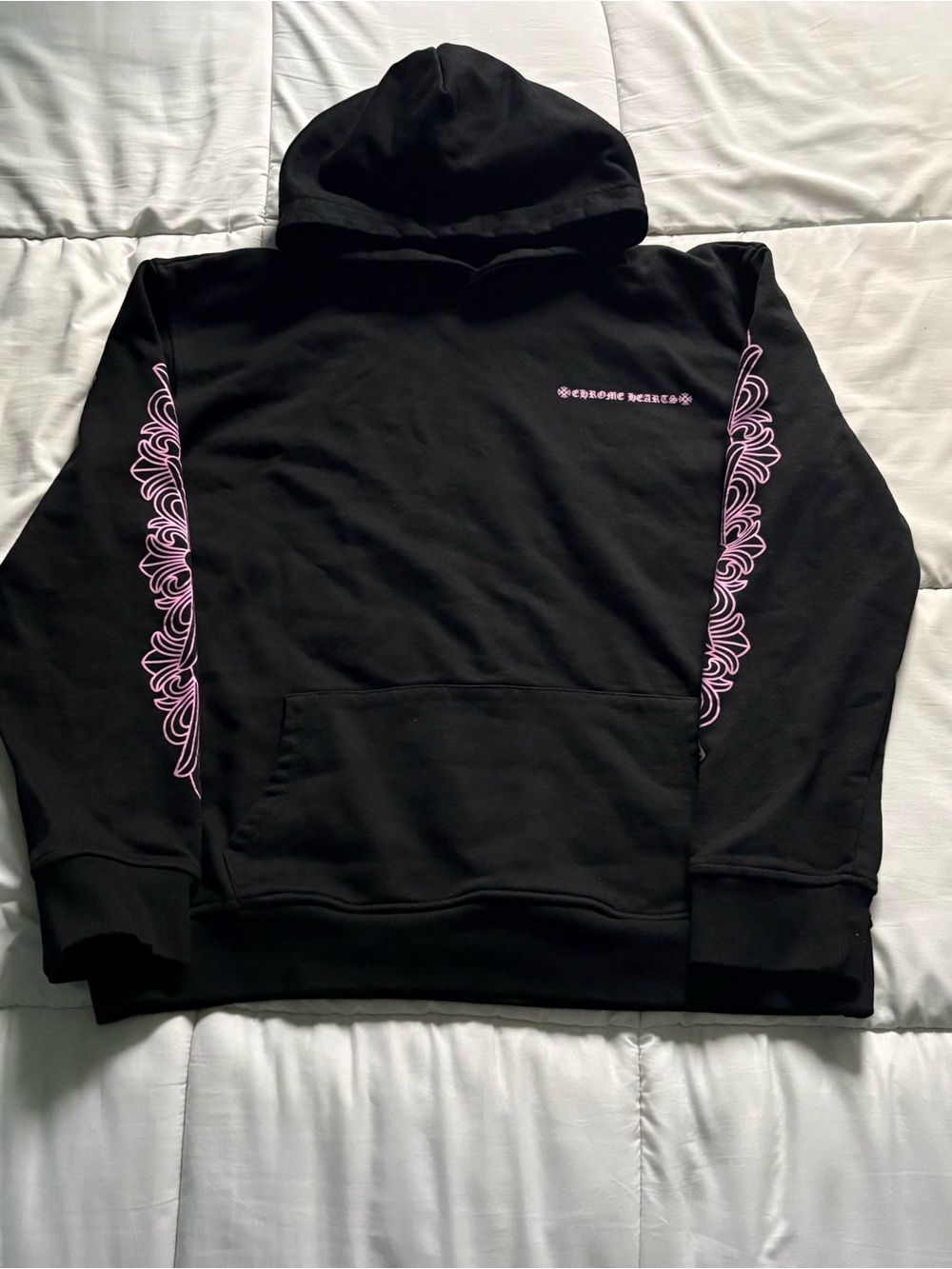 Chrome Hearts Matty Boy Shoulder Logo Hoodie